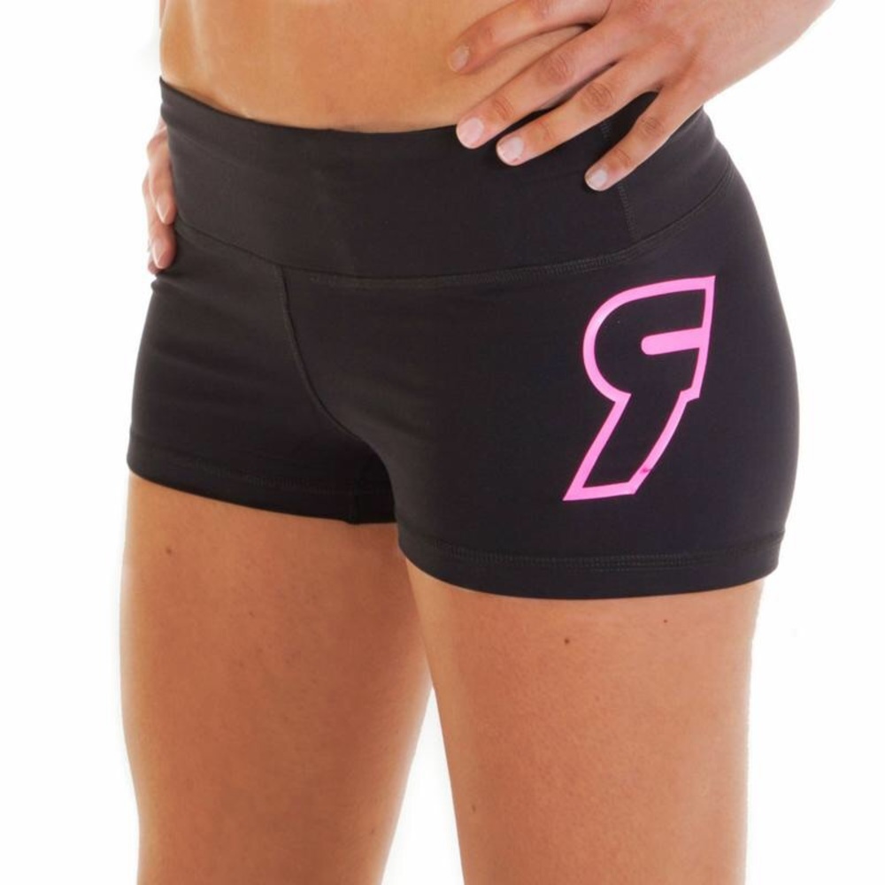 Rokfit Black Compression Workout Shorts
